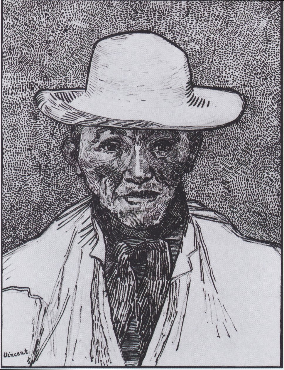 Portret van Patience Escalier door Vincent van Gogh