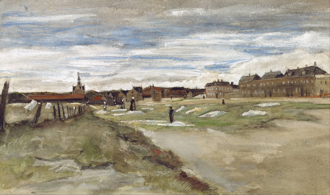 Bleekveld in Scheveningen door Vincent van Gogh