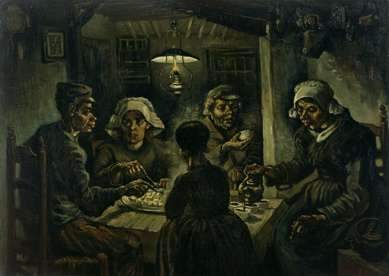 De Aardappeleters door Vincent van Gogh