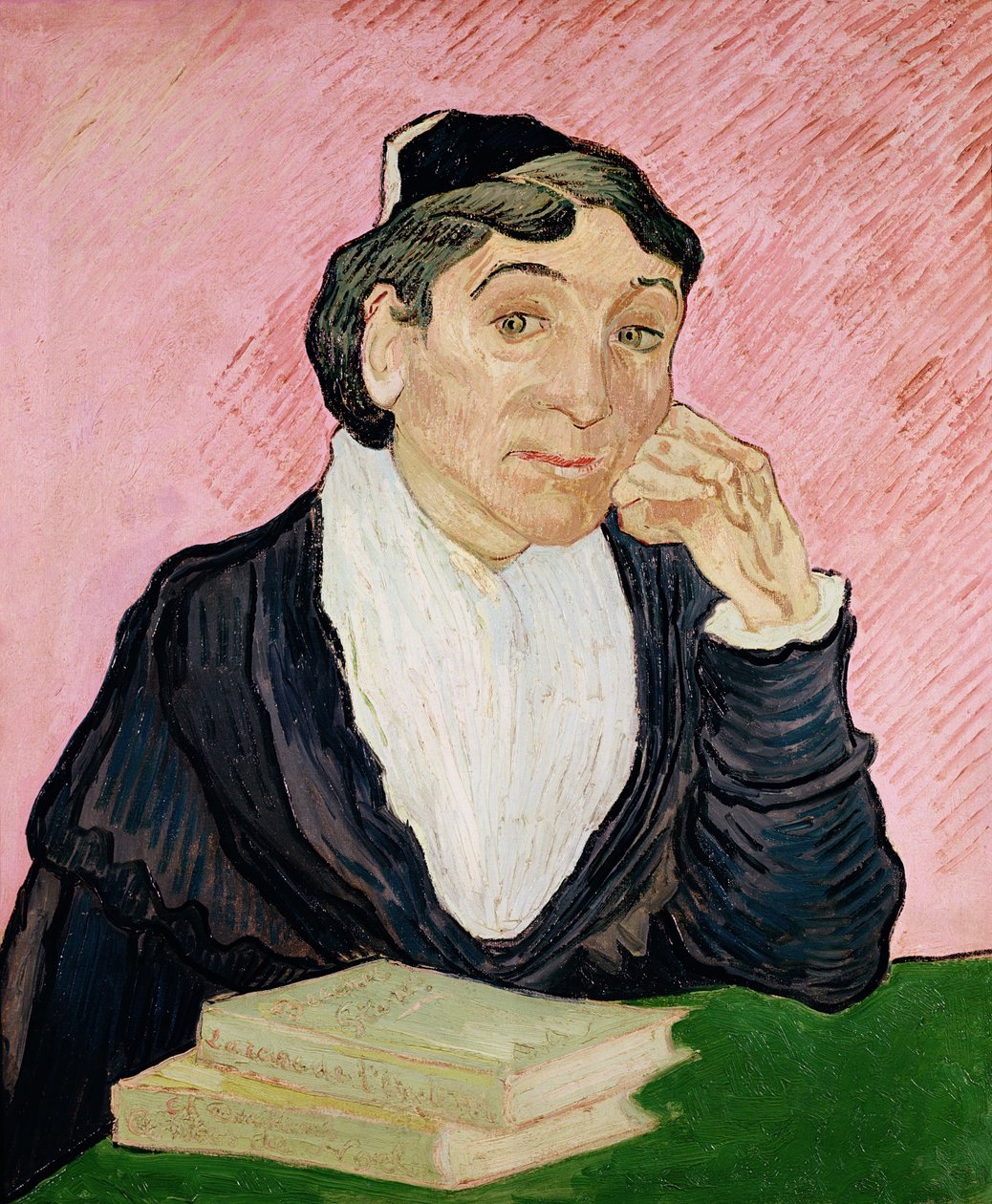 De vrouw uit Arles door Vincent van Gogh