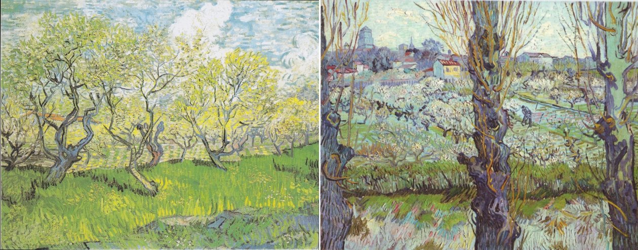 Boomgaarden van Gogh monster door Vincent van Gogh