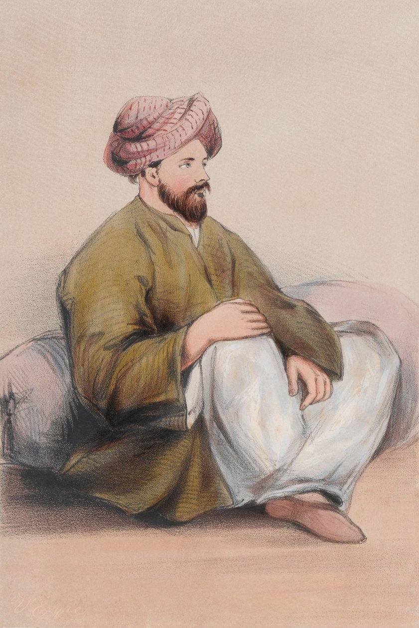 Majoor Eldred Pottinger, Bombay Artillerie, verbonden aan de Politieke Dienst door Vincent (after) Eyre