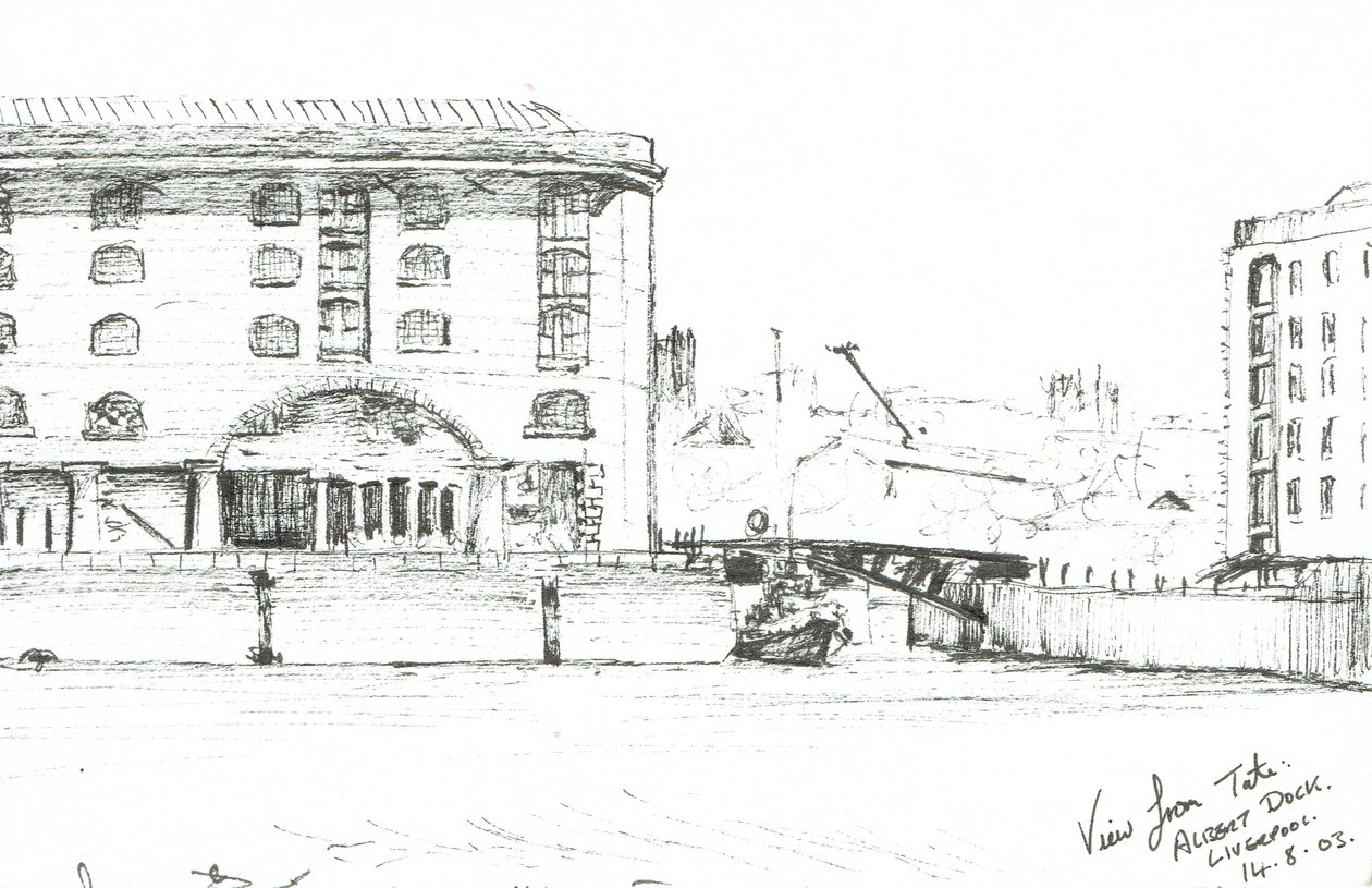 Albert Dock Liverpool, 2003 door Vincent Alexander Booth