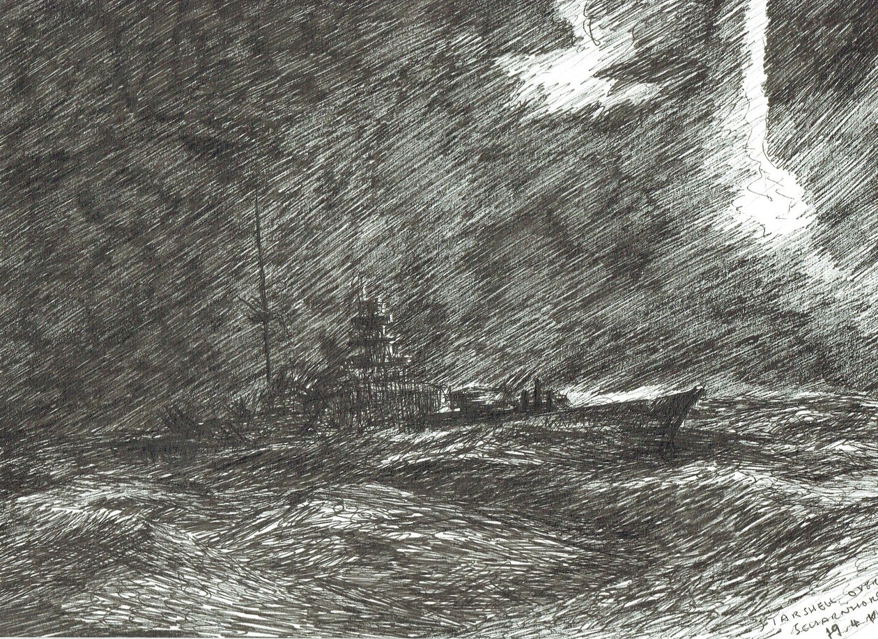 Slag om Noordkaap 1943, 2011 door Vincent Alexander Booth