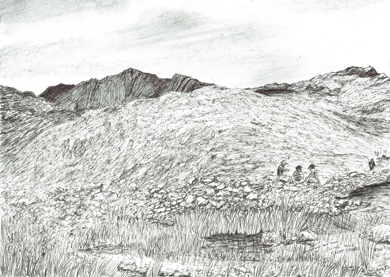 Coniston Old Man, 2005 door Vincent Alexander Booth