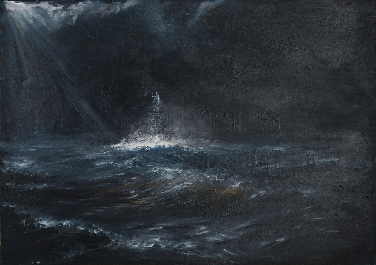 HMS Duke of York 1943, 2014 door Vincent Alexander Booth