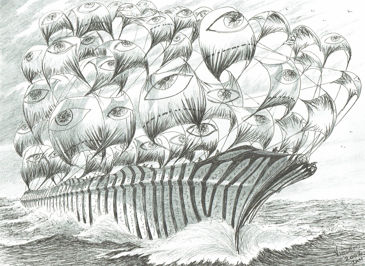 Stormscheppers Lake Sakakawea door Vincent Alexander Booth
