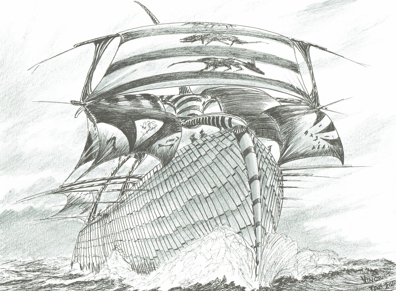 Stormscheppers Lake Victoria door Vincent Alexander Booth