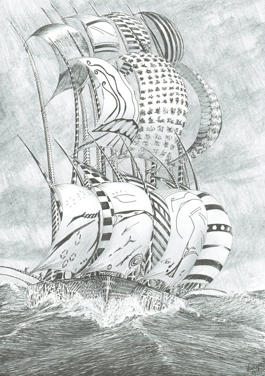 Stormscheppers Mawson Zee, 2018 door Vincent Alexander Booth