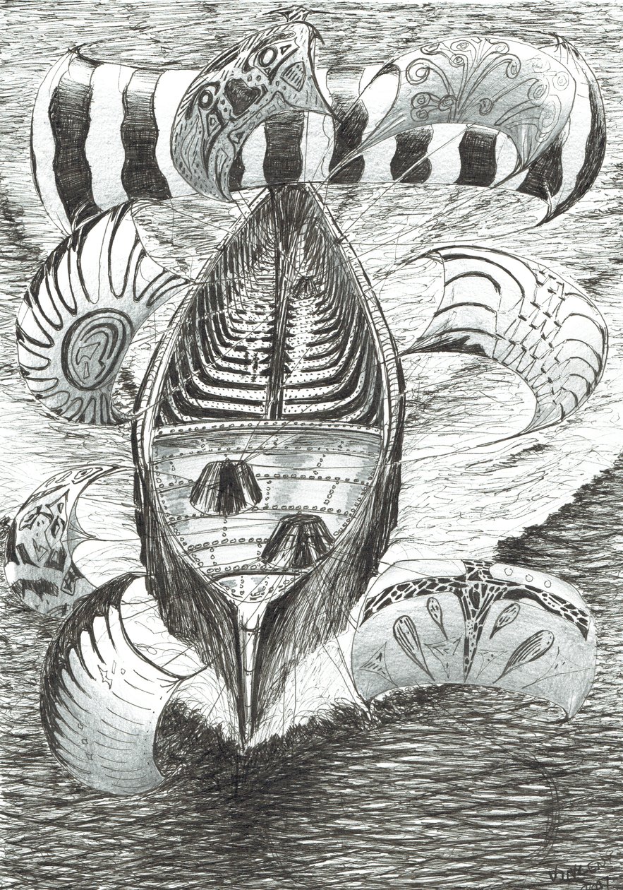 Stormscheppers Filippijnse Zee door Vincent Alexander Booth