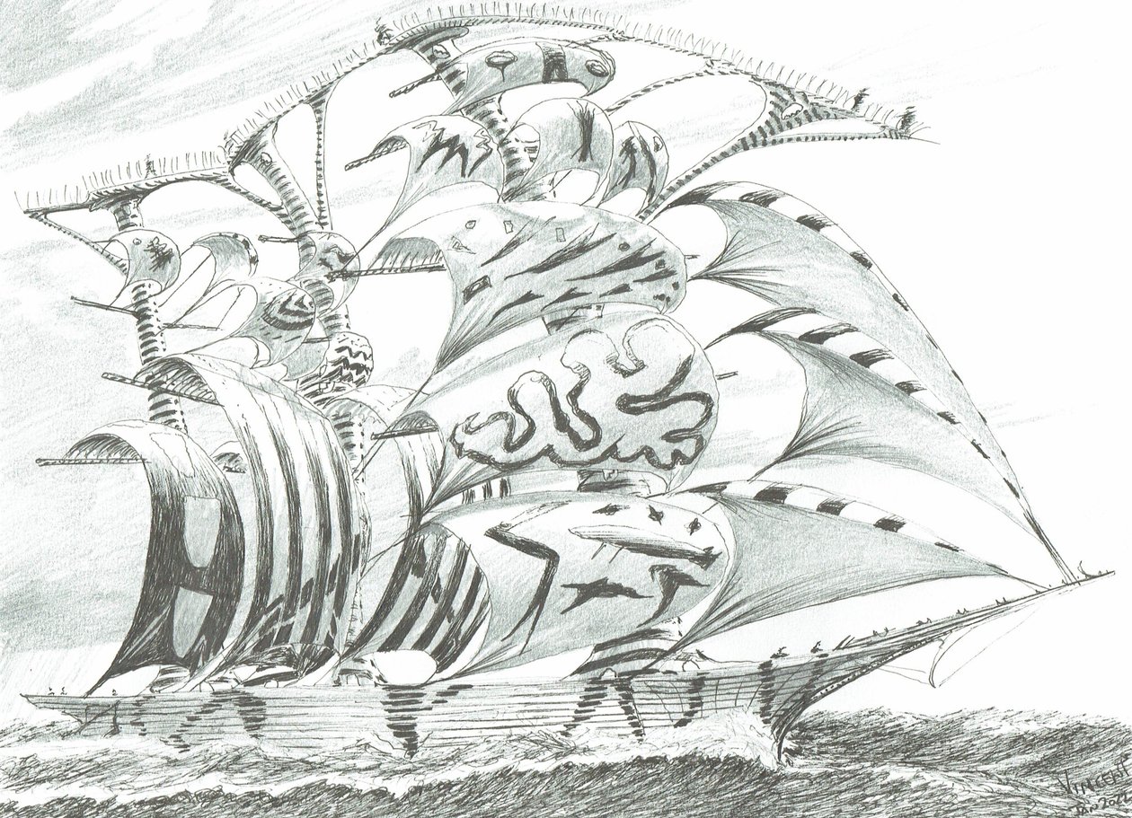 Stormscheppers Suruga Wan, 2022 door Vincent Alexander Booth