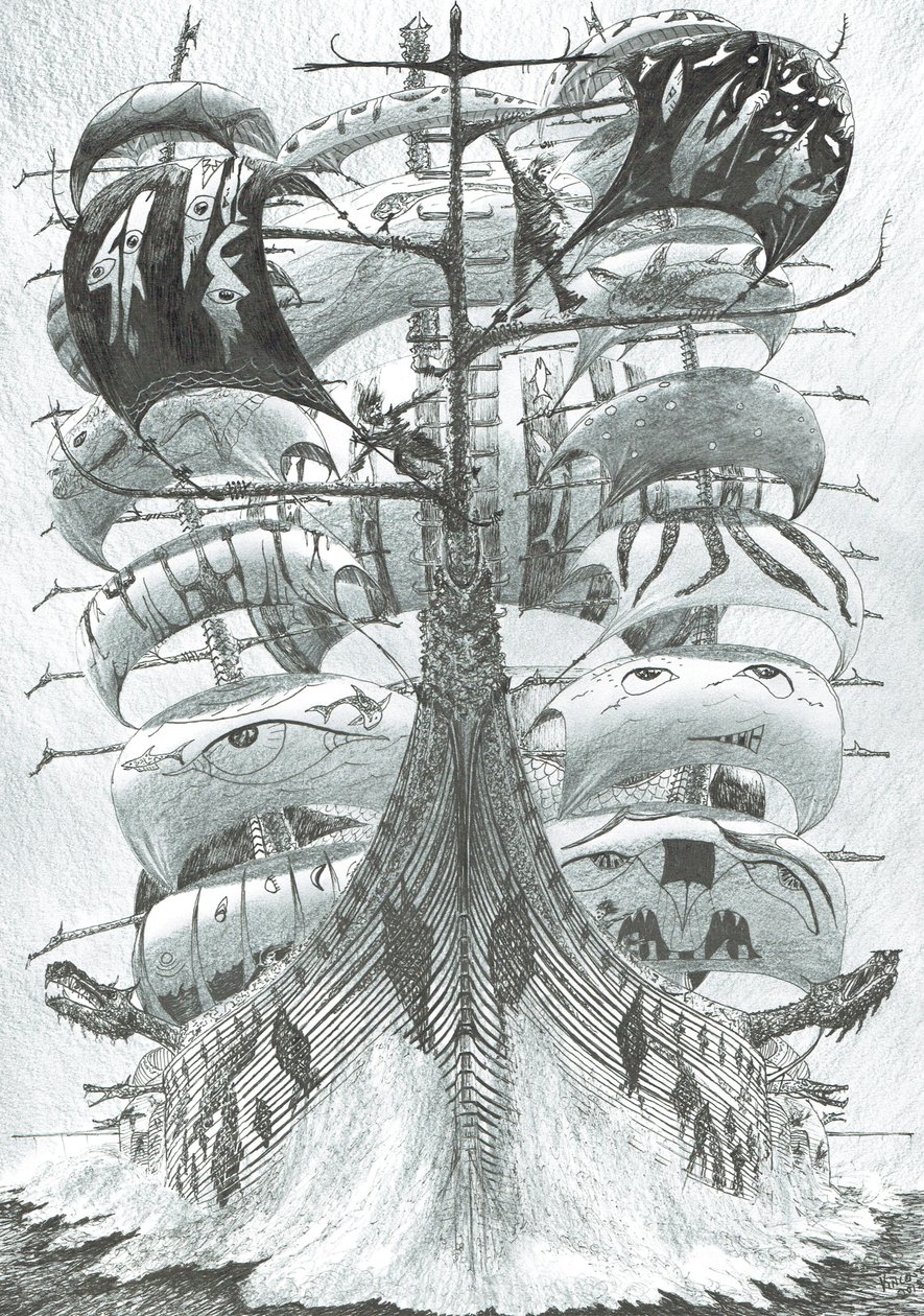Stormscheppers Zee van Cortez door Vincent Alexander Booth