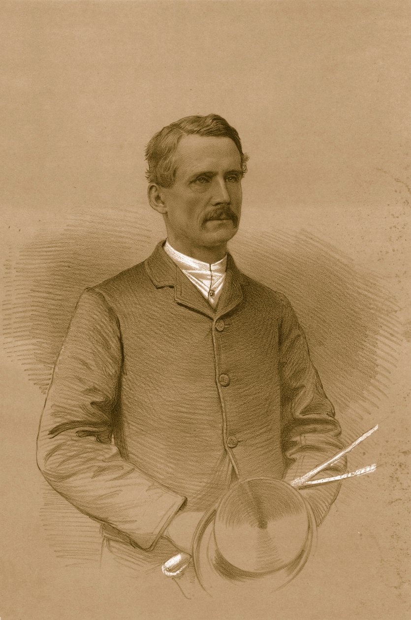 Sir Richard George Glyn, Bart., 1879 door Vincent Brooks Day and Son