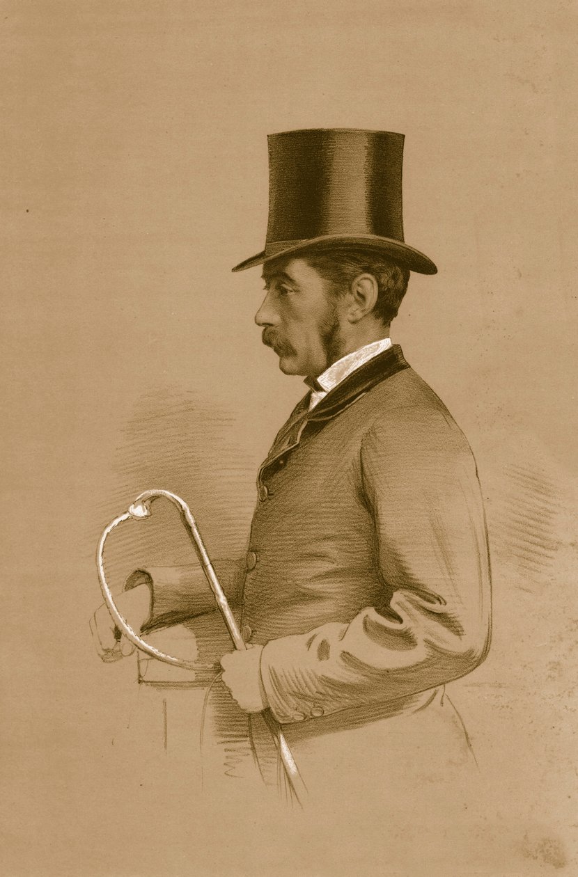 De graaf van Zetland, 1879 door Vincent Brooks Day and Son