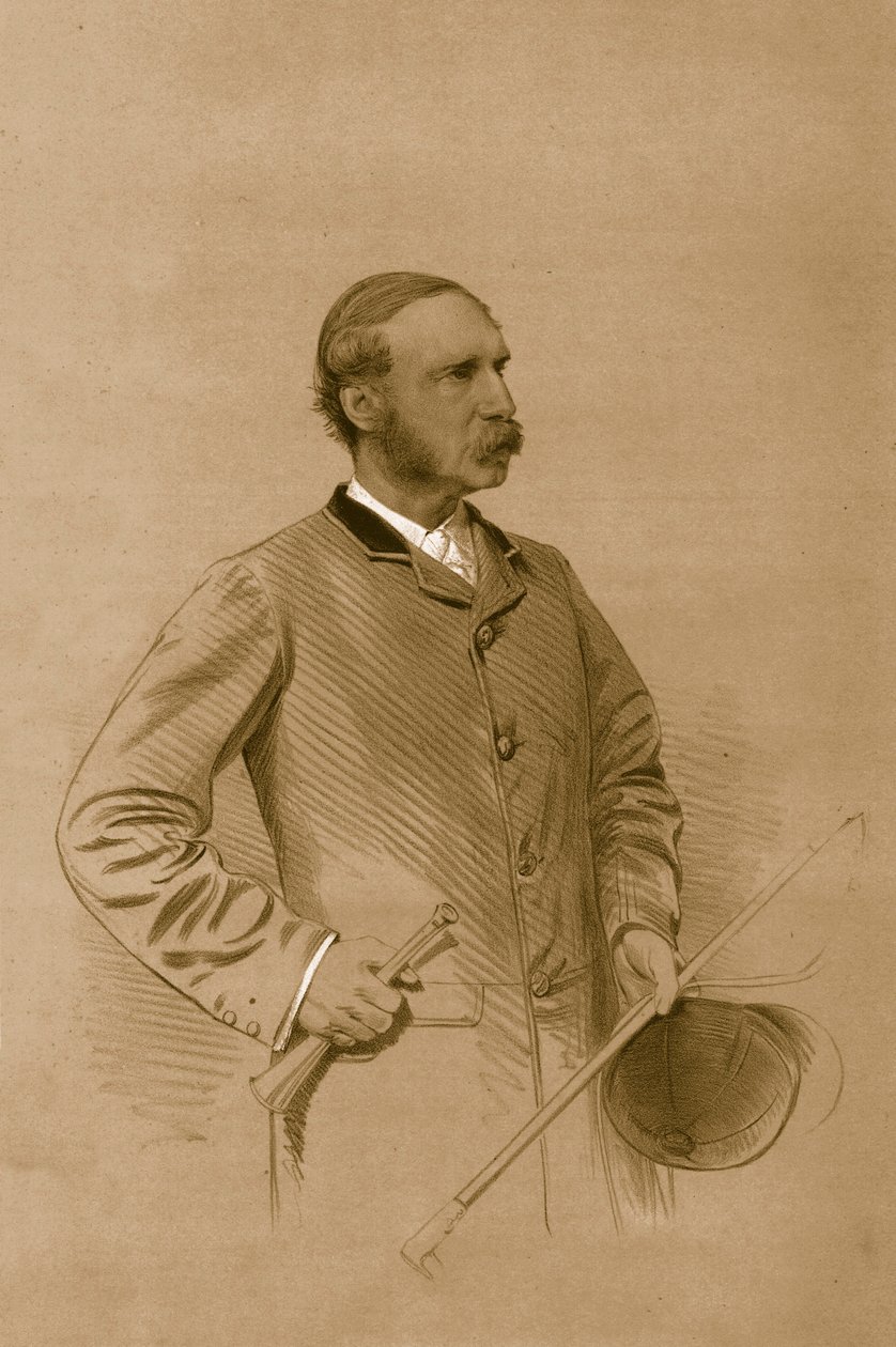 De Hon. Ralph Pelham Nevill, 1879 door Vincent Brooks Day and Son