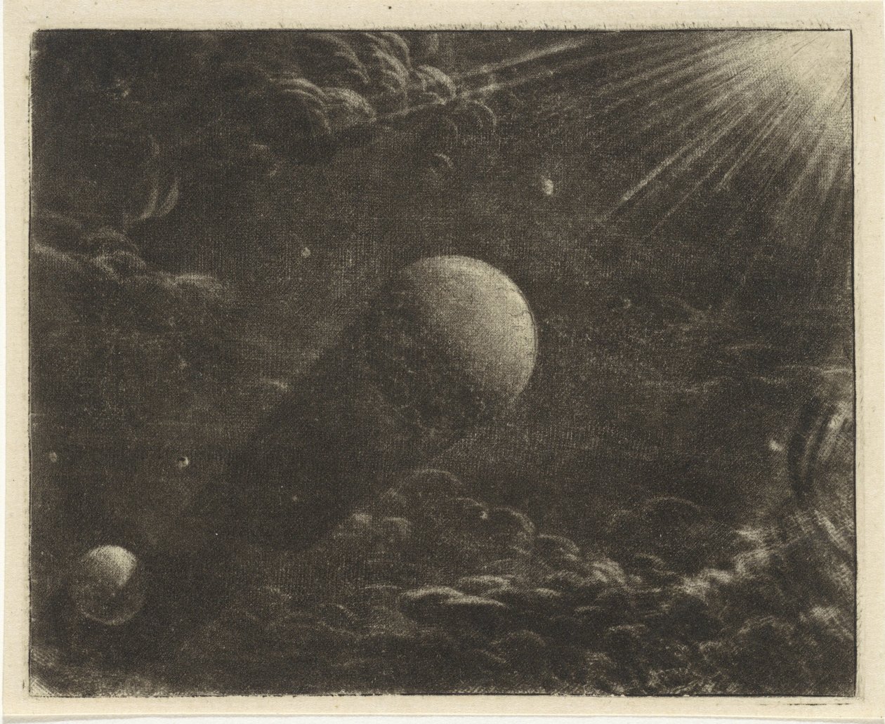 Maansverduistering door Vincent Laurensz. van der Vinne (II)