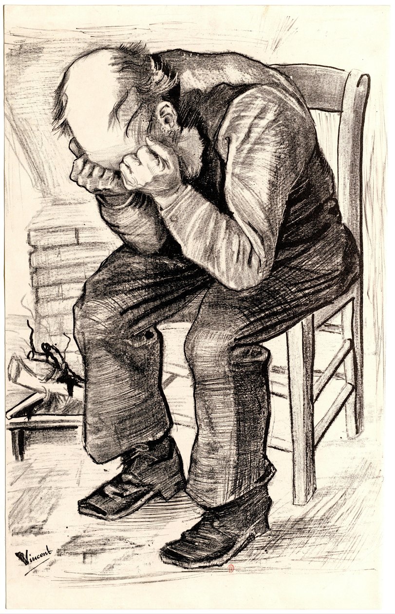 [Op de drempel van de eeuwigheid] door Vincent van Gogh