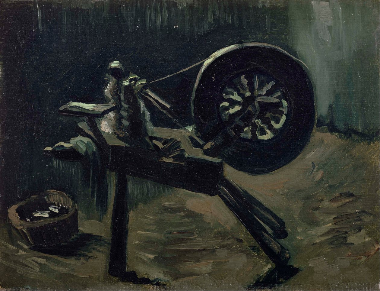Spoelster door Vincent van Gogh