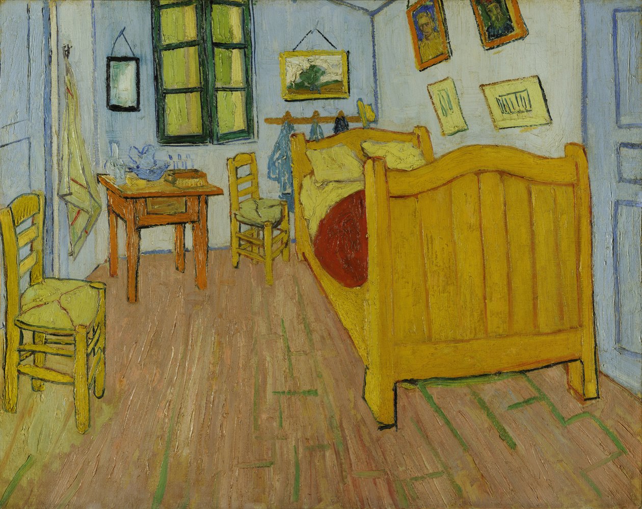 De slaapkamer door Vincent van Gogh
