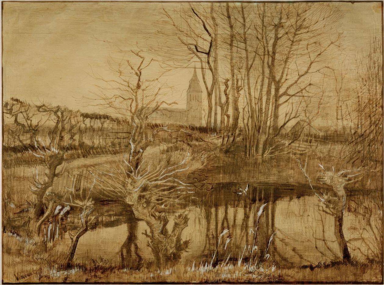 IJsvogel door Vincent van Gogh