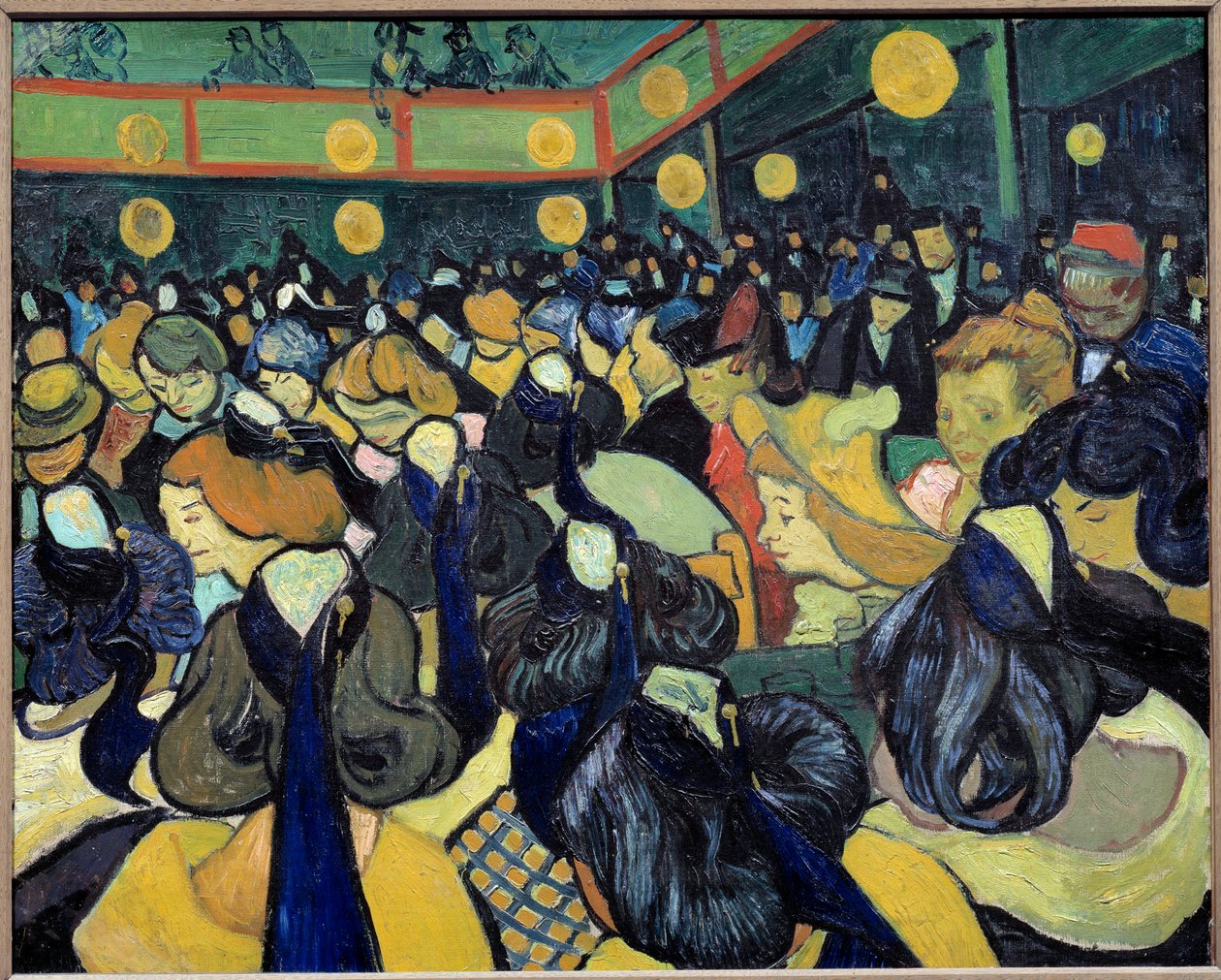 De danszaal in Arles door Vincent van Gogh