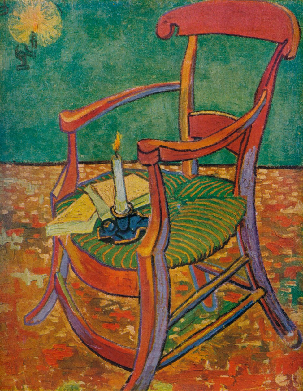 Le Fauteuil De Gauguin door Vincent van Gogh