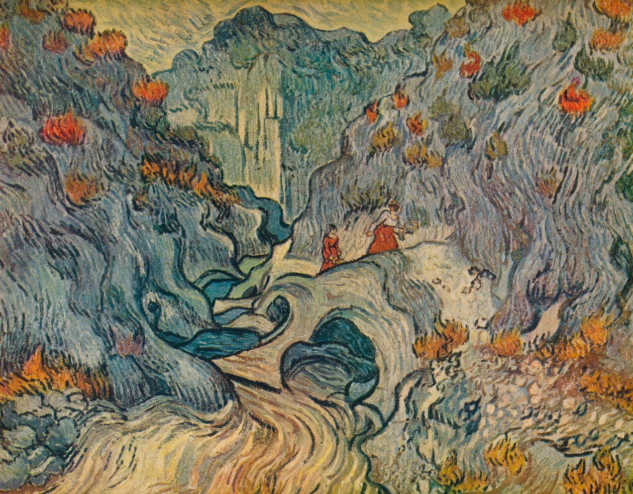 De Ravijn door Vincent van Gogh