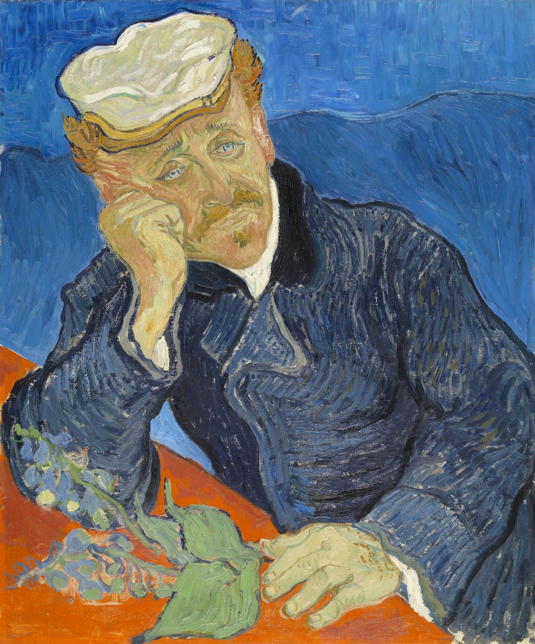 Dokter Paul Gachet door Vincent van Gogh