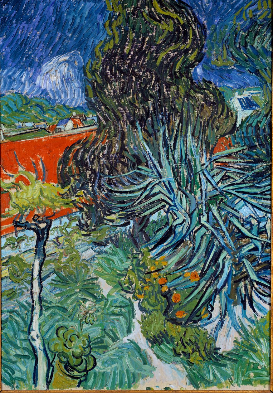 De tuin van dokter Gachet in Auvers-sur-Oise door Vincent van Gogh