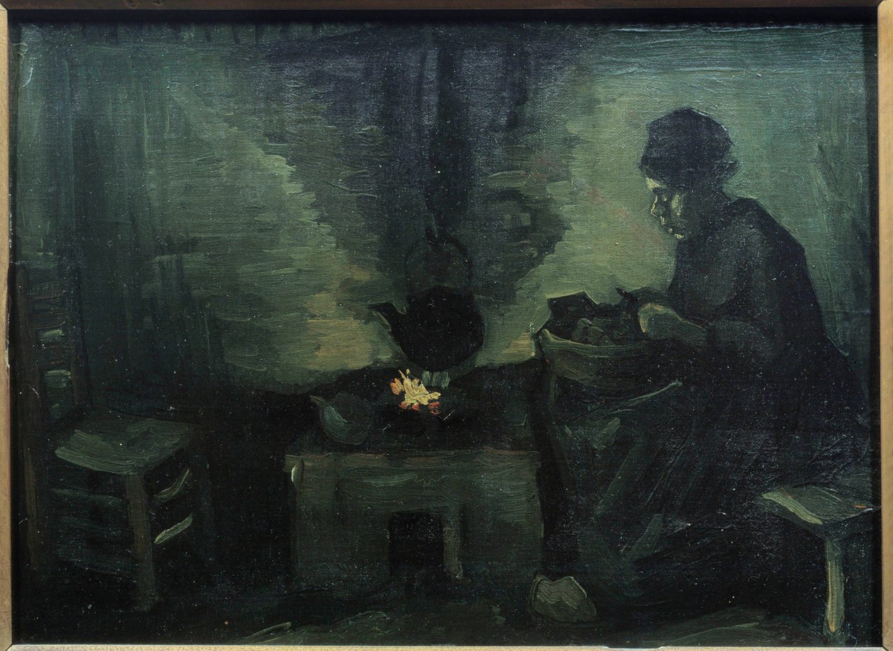 Boer door Vincent van Gogh