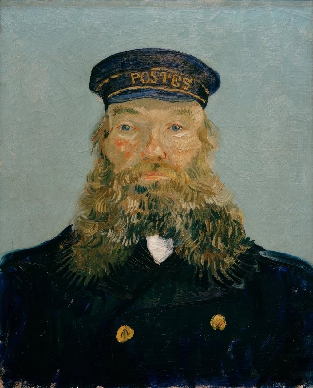 Portret van Joseph Roulin door Vincent van Gogh