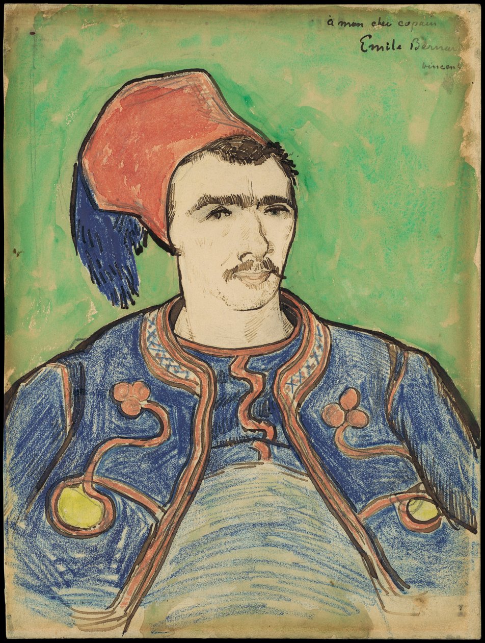 De zouaaf door Vincent van Gogh