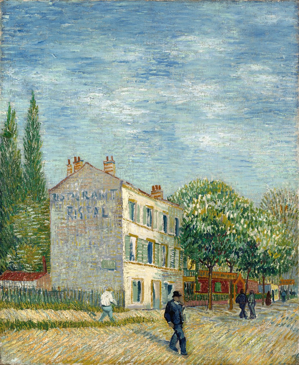 Het restaurant Rispal in Asnières door Vincent van Gogh