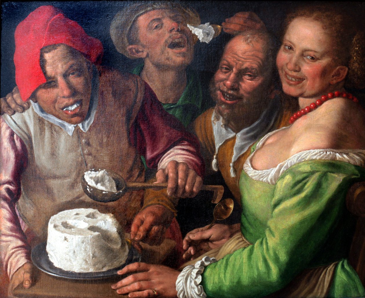 De ricotta-eters door Vincenzo Campi