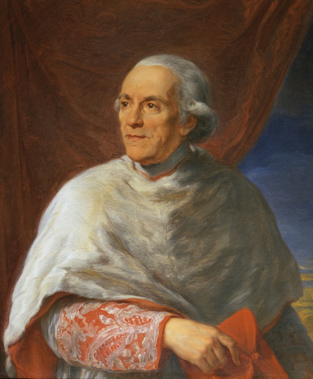 Portret van kardinaal Benedetto Neri door Vincenzo Camuccini