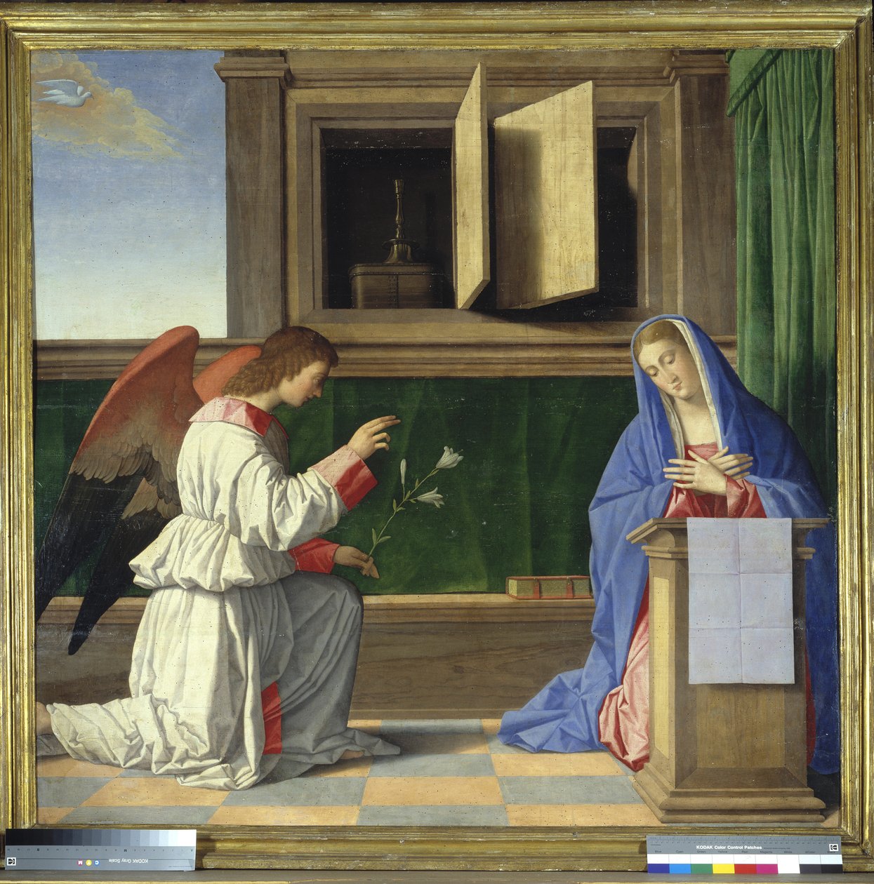 Annunciatie door Vincenzo di Biagio Catena
