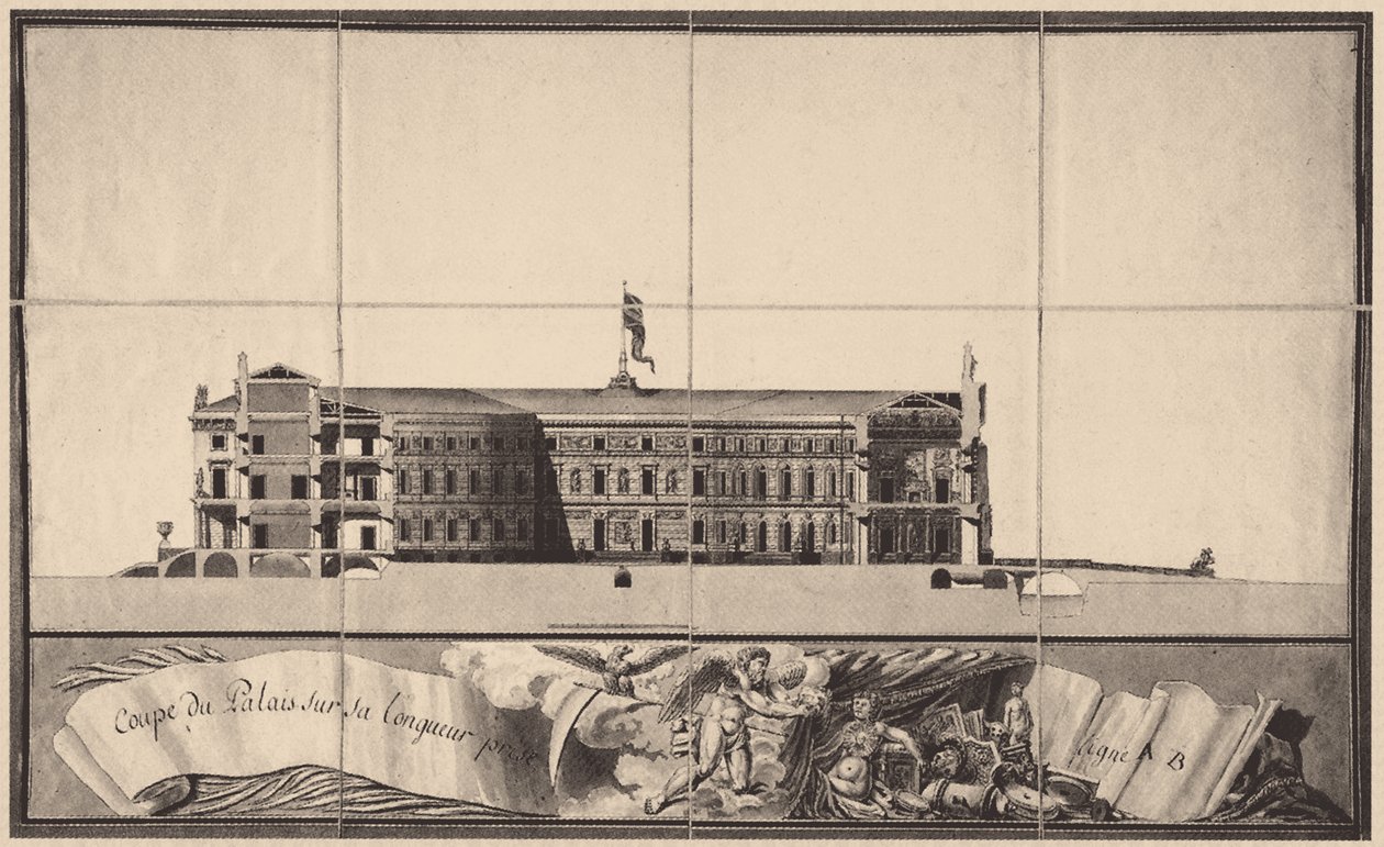 Sint-Michielskasteel in Sint-Petersburg door Vincenzo Brenna