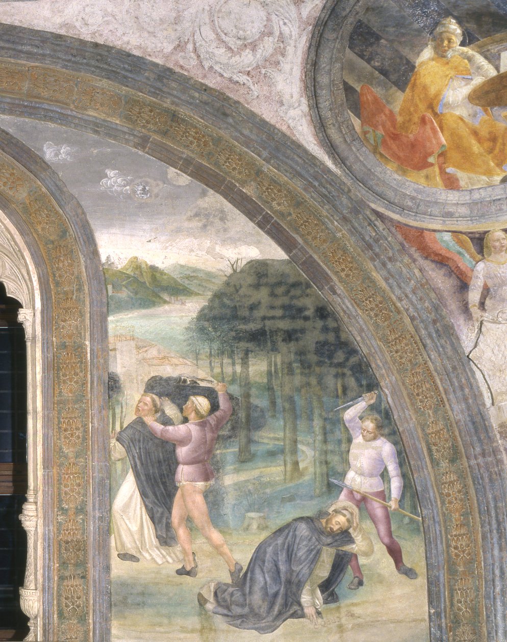 Het martelaarschap van Sint-Pieter door Vincenzo Foppa