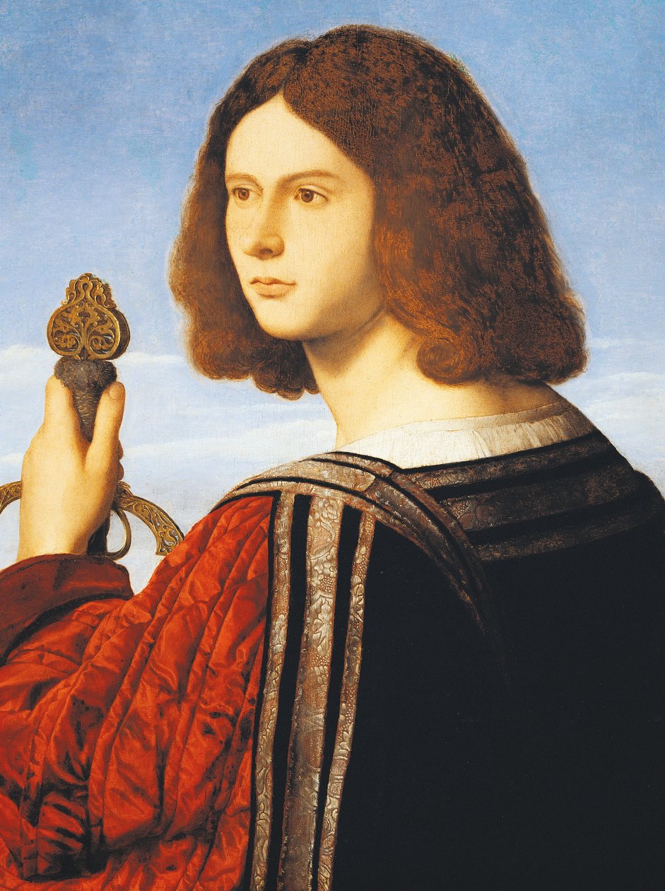 Portret van Francesco Maria Della Rovere door Vincenzo di Biagio Catena