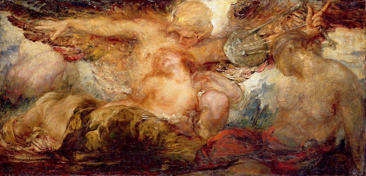 Orpheus en Eurydice door Violet Brunton