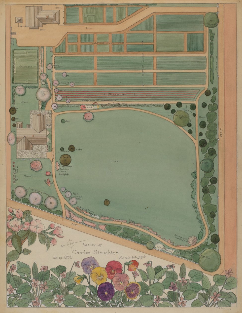 Stoughton Estate door Virginia Richards