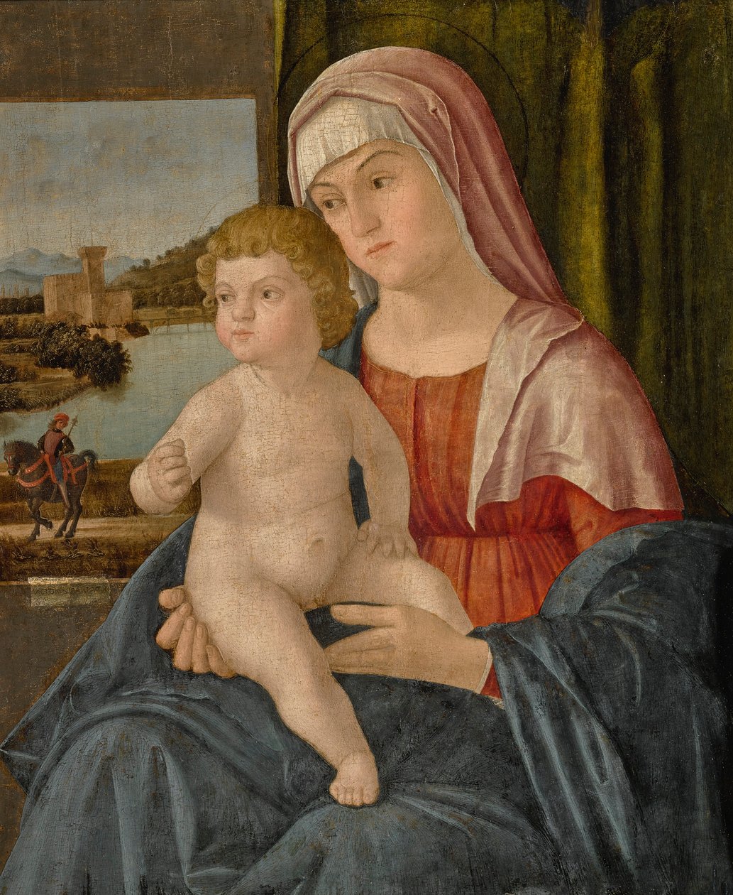 Carpaccio - MADONNA EN KINDDMADONNA EN KIND, Perocco 21 door Vittore Carpaccio