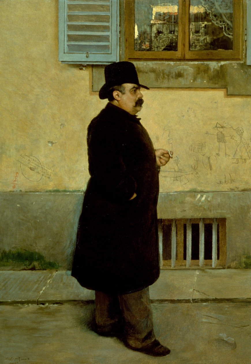 Portret van Yorick door Vittorio Matteo Corcos (1859-1933) door Vittorio Matteo Corcos