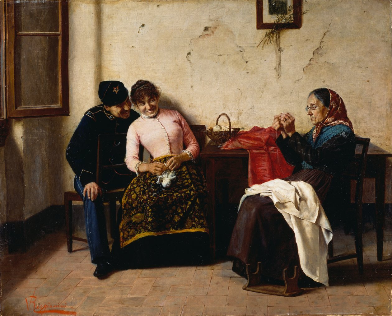 De vrijer door Vittorio Reggianini