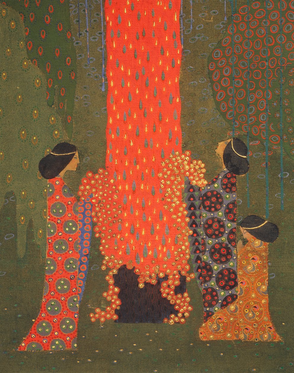 Mystieke ontmoeting door Vittorio Zecchin