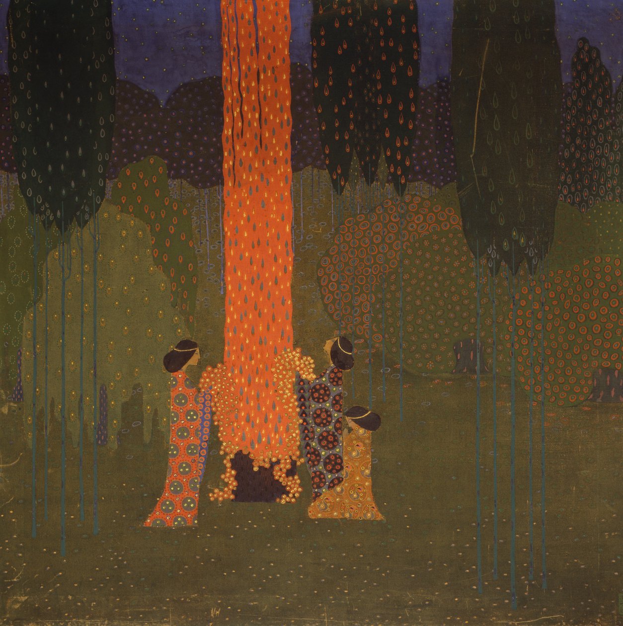 Mystieke ontmoeting door Vittorio Zecchin
