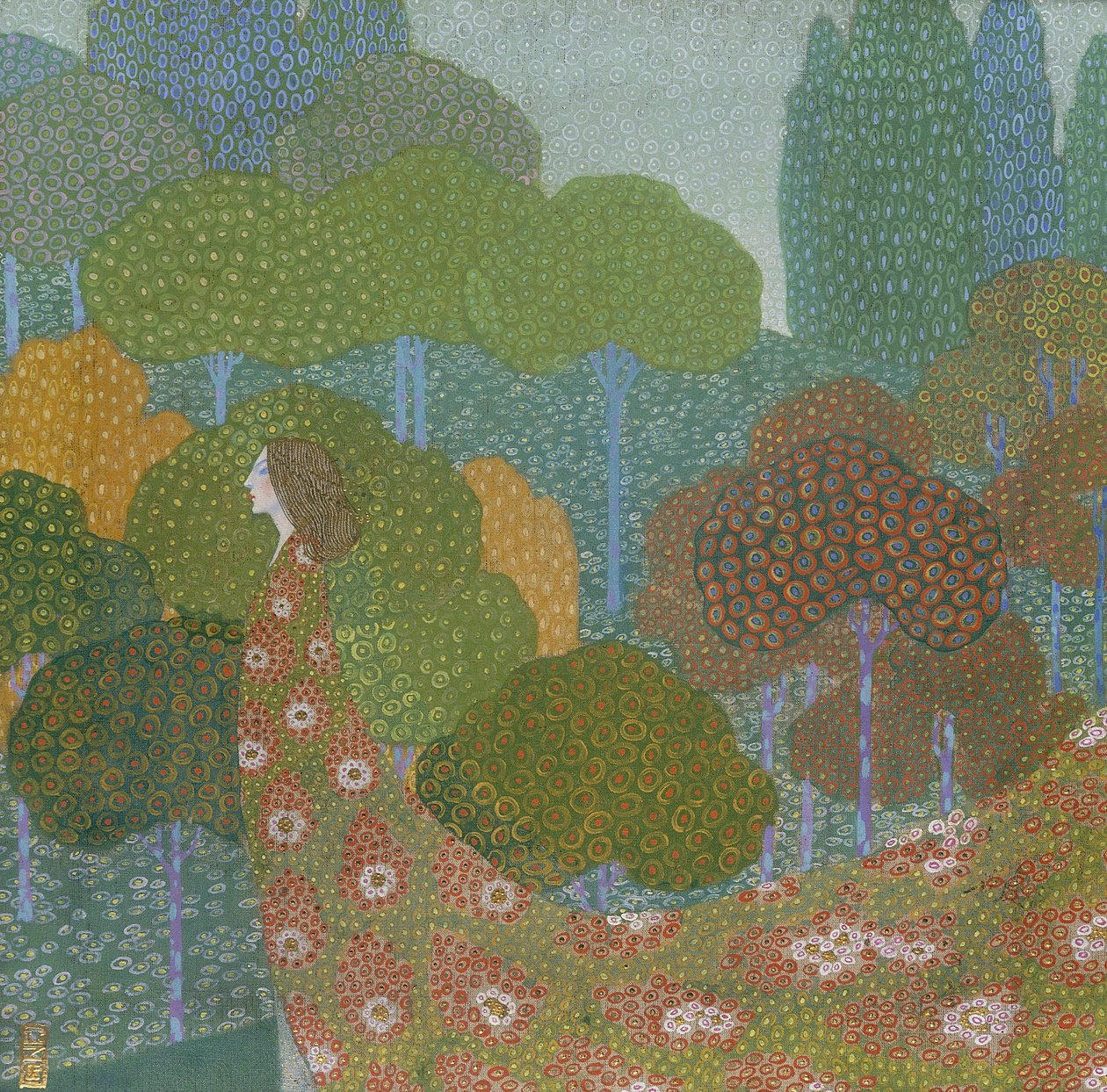 Lente door Vittorio Zecchin