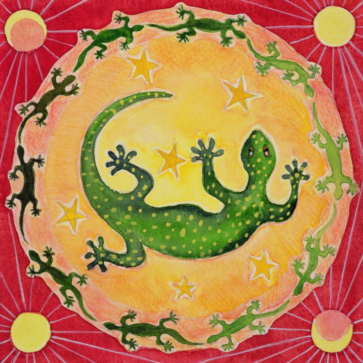 Gekko, 1998 door Vivika Alexander
