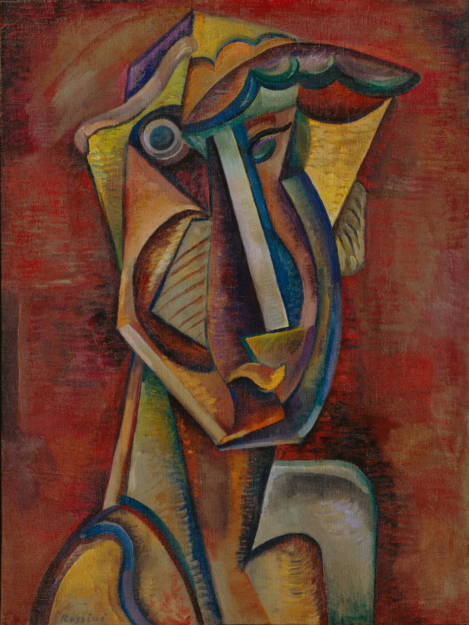 Dichteres, jaren 1920 door Daniel Vladimir Baranoff-Rossine