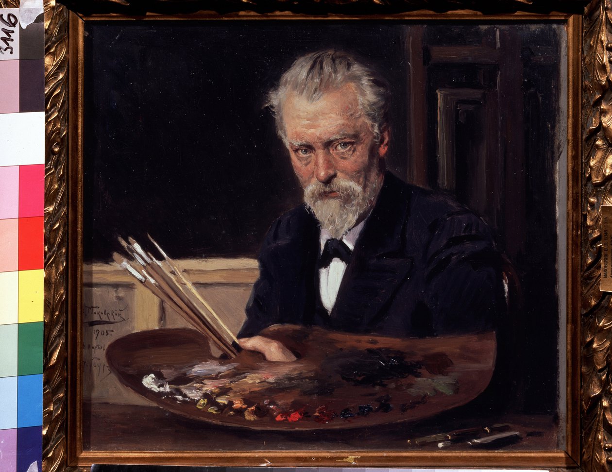 Zelfportret door Vladimir Egorovic Makovsky